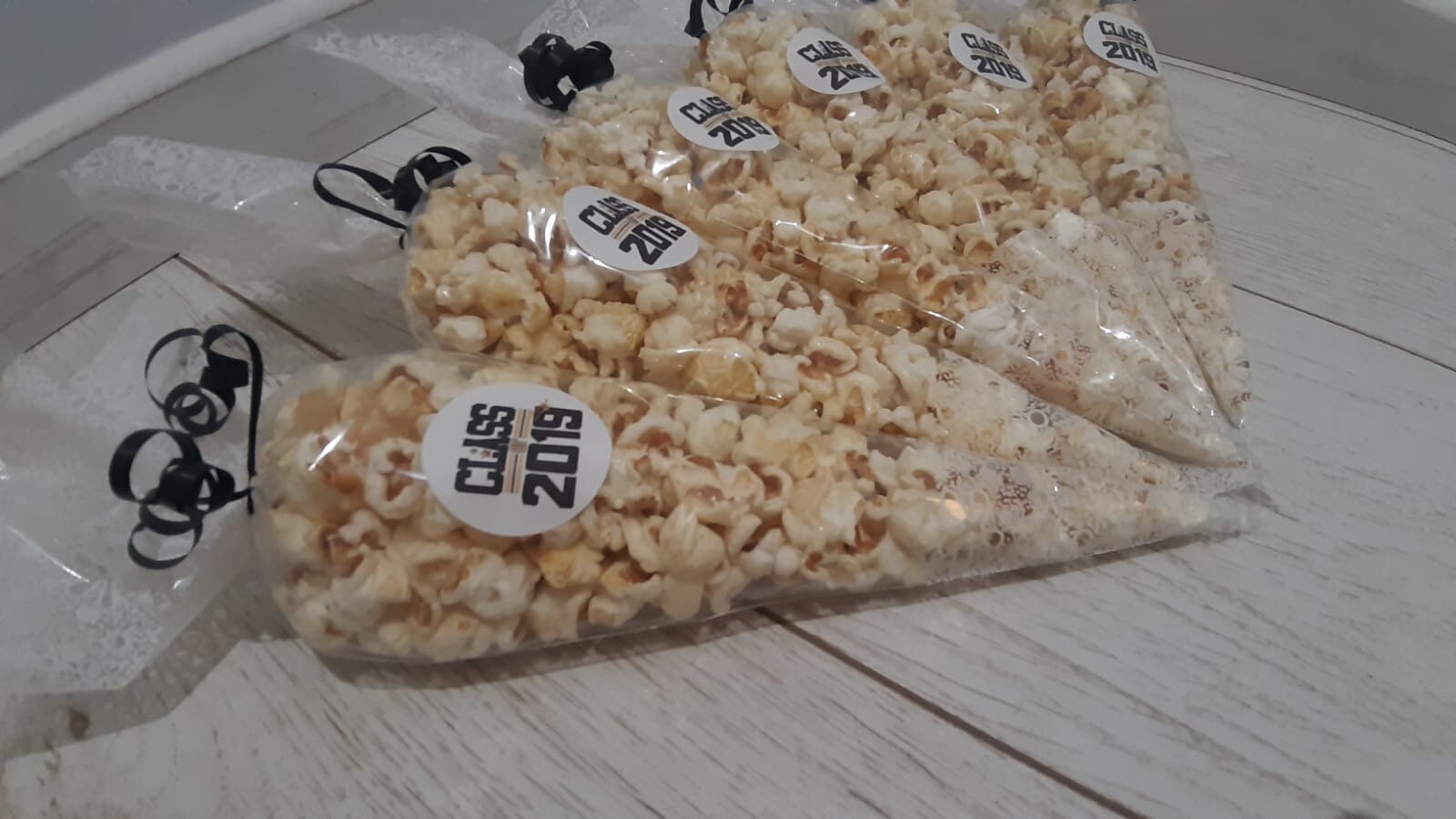 Popcorn favours x5 christmas gifts personalised gifts | Etsy