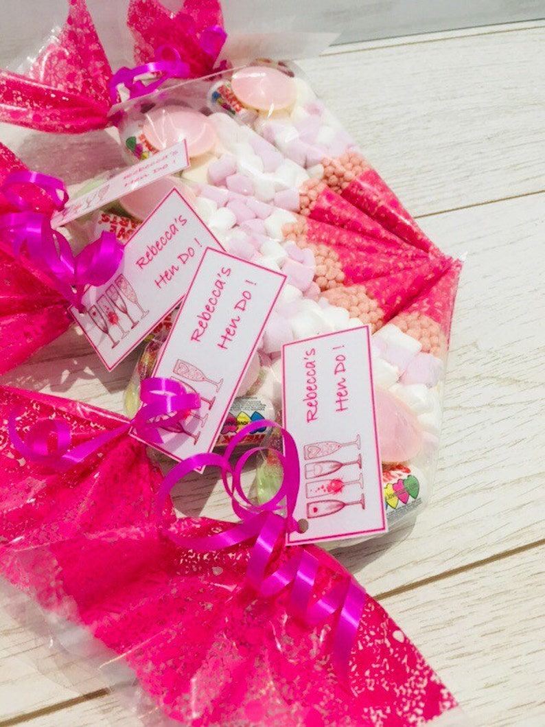 Personalised Hen Party Bag Fillers Bridal Party Favours Etsy UK