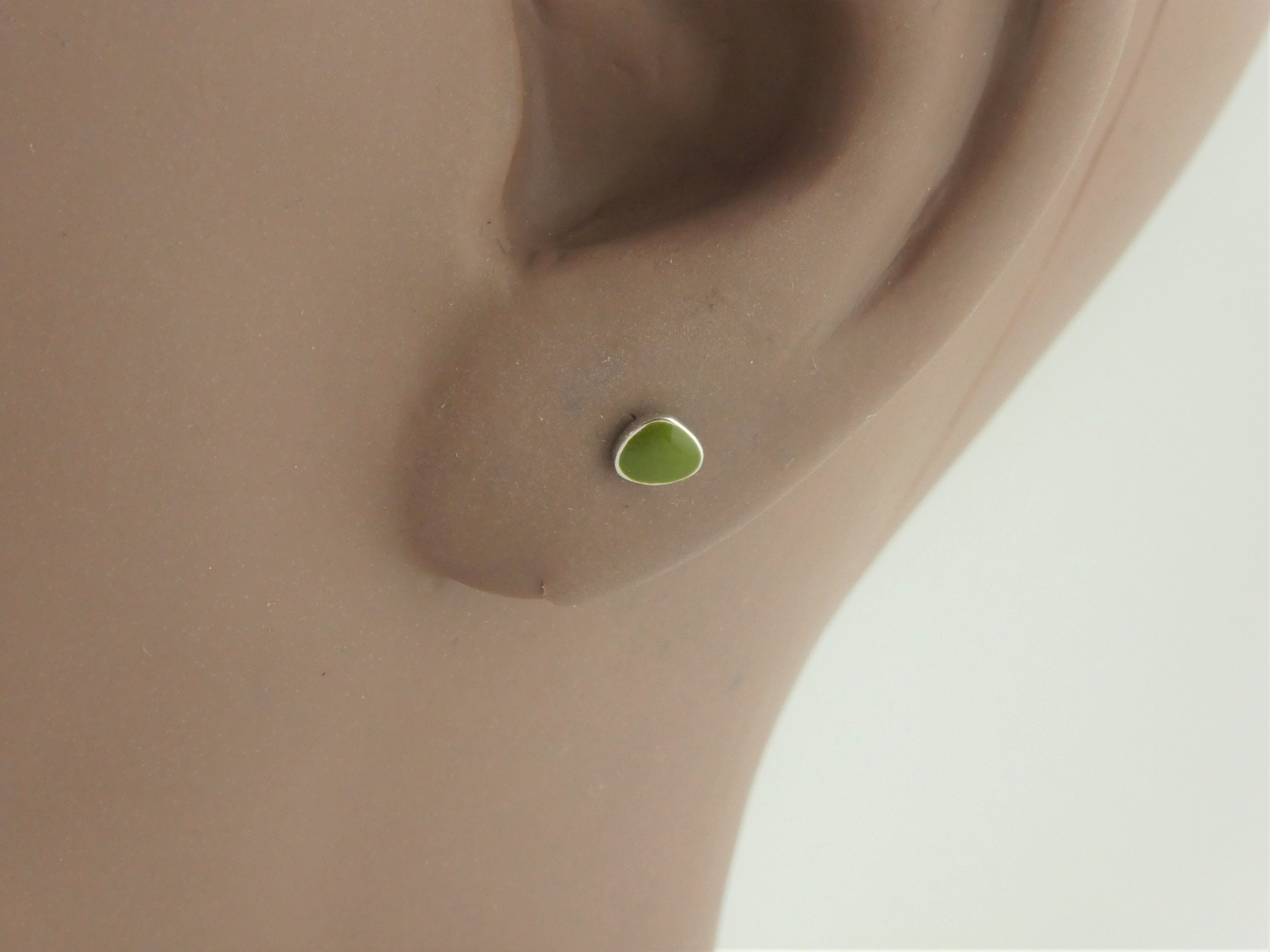 NicoWerk - Orecchini da donna, a fiori, in argento 925, fatti a mano