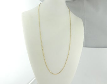 Chain necklace gold 70cm stainless steel 2mm,gift mother,friend,sister