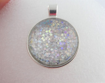 Cabochon pendant silver round 25-30mm,birthday,valentine's Day,Mother's Day