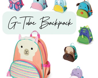 Gtube Modified Feeding Backpack, Medium Size, Tubie, Kangaroo Joey, EnteraLite Infinity