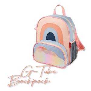 Gtube Modified Feeding Backpack, Medium Size, Tubie, Kangaroo Joey, EnteraLite Infinity