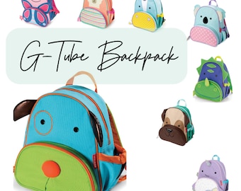 Gtube Modified Feeding Backpack, Medium Size, Tubie, Kangaroo Joey, EnteraLite Infinity