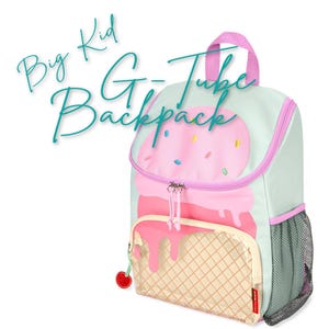 Gtube Modified Feeding Backpack, Large Size, Tubie, Kangaroo Joey, EnteraLite Infinity