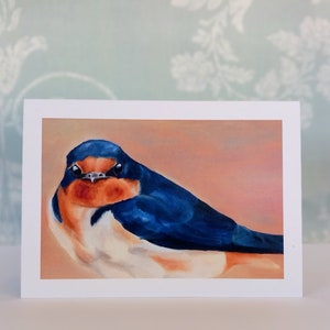 Carte La Golondrina, hirondelle