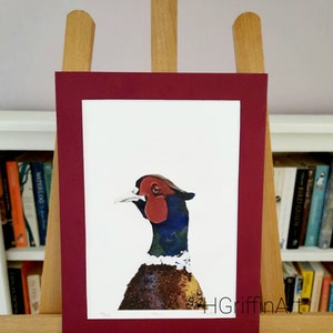 John, Pheasant, limited edition print