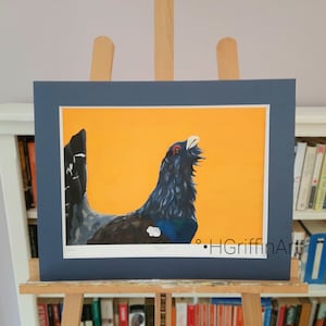 Fergus Capercaillie Limited Edition Print