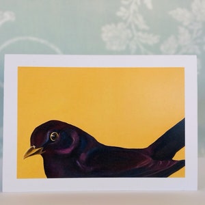 Morris Blackbird Art Card