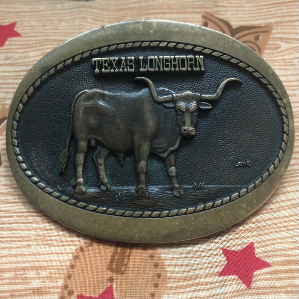 Texas Longhorn Belt Buckles Etsy