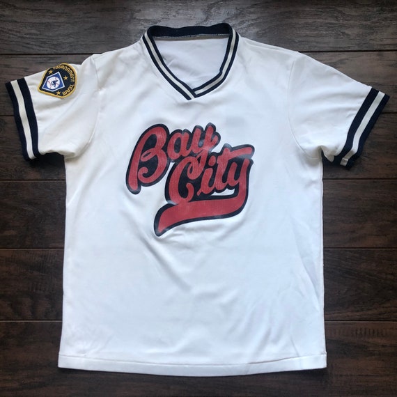 Vintage Bay City, MI Baseball Jersey - image 1