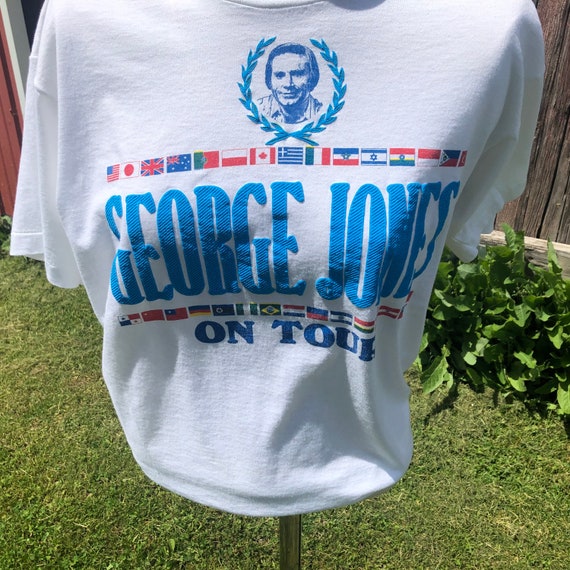 1988 Vintage Western George Jones On Tour Country… - image 2