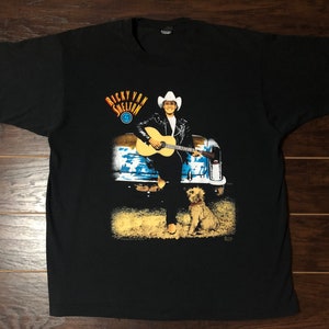 92’ Vintage Western Ricky Van Shelton Concert T-Shirt | Richards & Southern