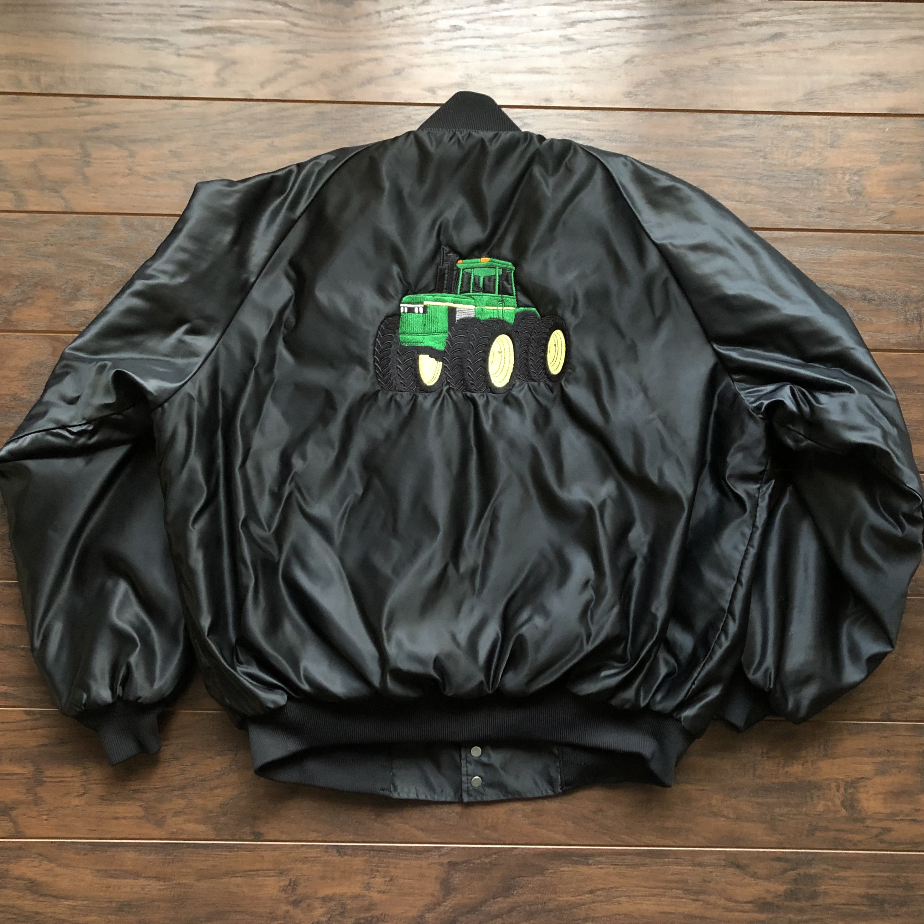 Vintage Men's Butwin Nylon Bomber Jacket With Embroidered Vintage Men's Butwin Nylon Bomber Jacket With Embroidered