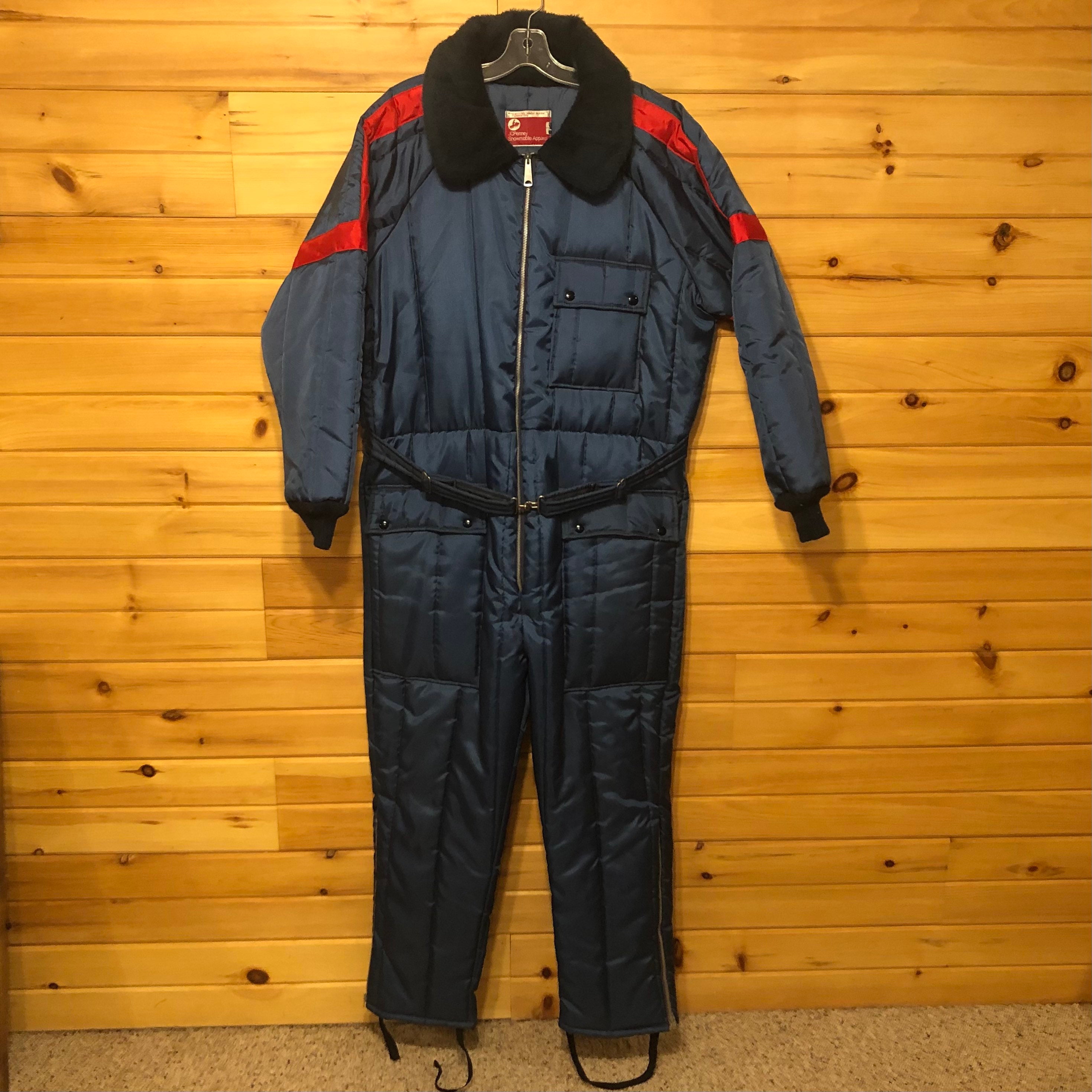 Vintage 70’s/80’s Mens Large JcPenny Snowmobile suit