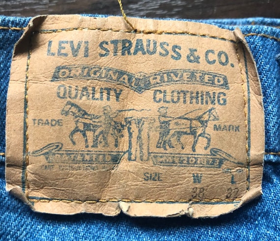 70’s/80’s Vintage Western Men’s Levi Jeans | Whit… - image 2