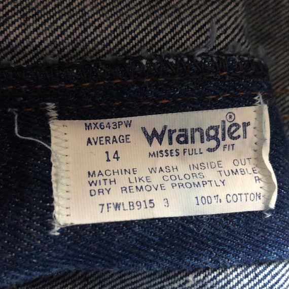 70’s/80’s Vintage Western Women’s Wrangler Jeans … - image 7