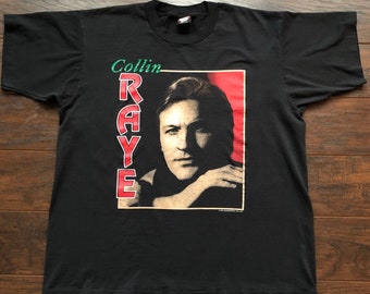 1993 Vintage Western Collin Raye Country Concert T-Shirt | Made in USA