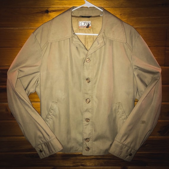 Vintage 80s Mens Lobo by Pen West Pendleton Lightweight Jacket