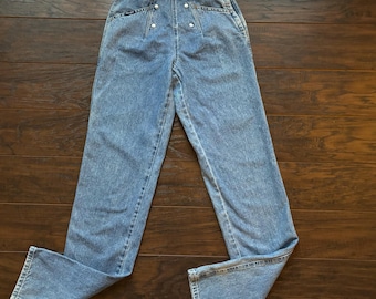 90’s Vintage Western Women’s High Rise Bareback Wrangler Jeans | RARE