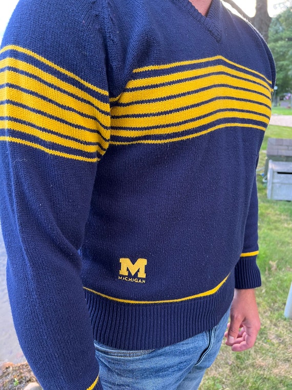 70’s Vintage Brian MacNeil Michigan Pull Over Swe… - image 1