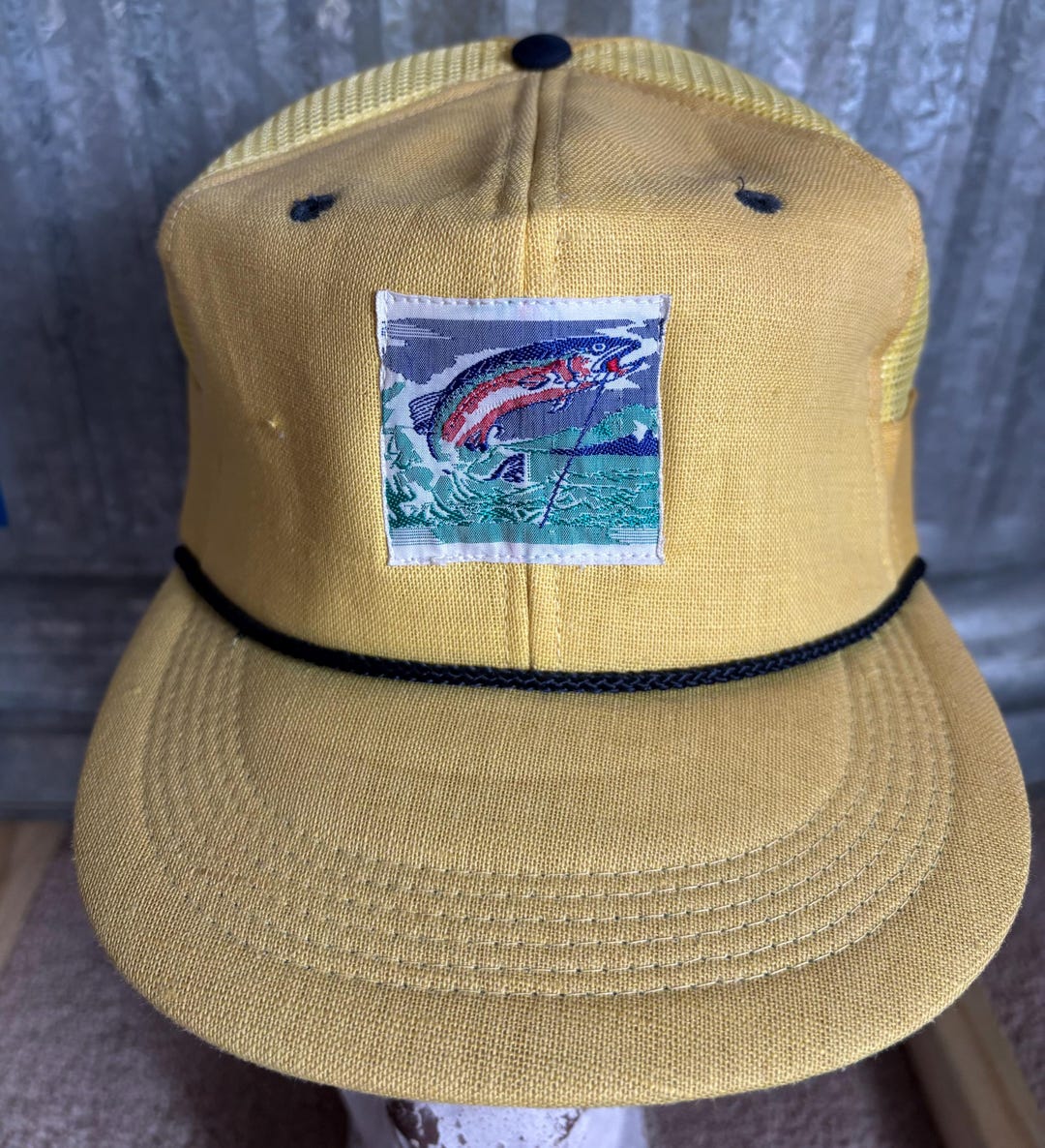 Snapper Hat Vintage Trout Fishing Snapback Hat | Deadstock - Etsy