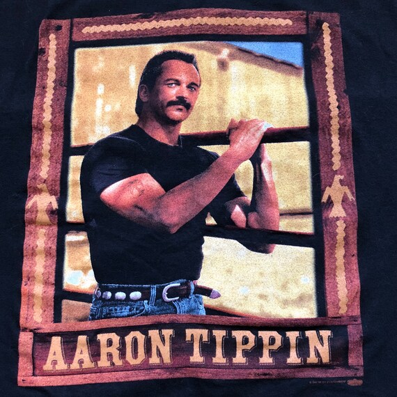 1995 Vintage Western Aaron Tippin Country Concert… - image 2