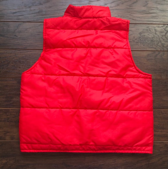 70’s Vintage Tuf Topper Puffy Vest | Made in USA - image 2