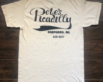 Vintage Pete’s Picadilly T-Shirt Shepherd, MI