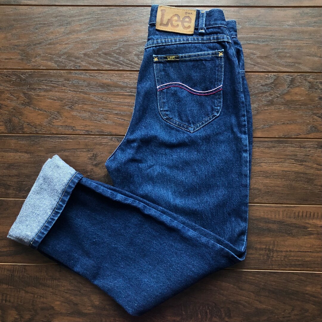 Vintage Western Women's High Waisted Lee Jeans With