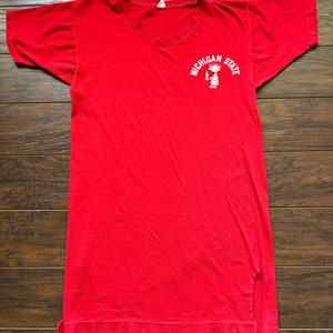 60’s Vintage Champion Running Man Michigan State Campus Nitee