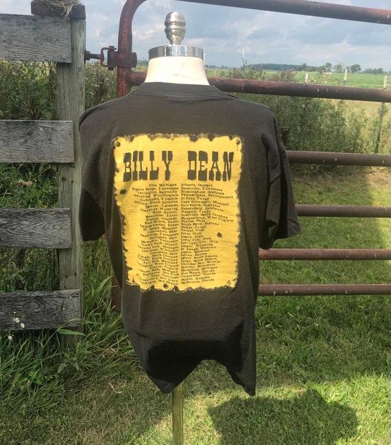 1992 Vintage Western Billy Dean Country Concert T… - image 4