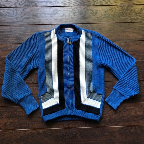 60’s/70’s Vintage Men’s Orlon by Campus Zip Up Car