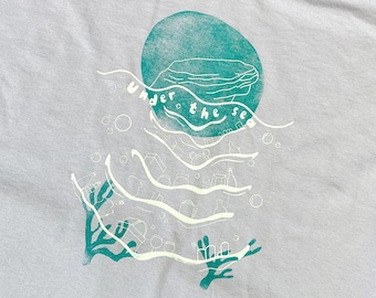 Under the sea | Mermaid tee | Mermaid shirt | Tee shirt | Little mermaid Tee Shirt