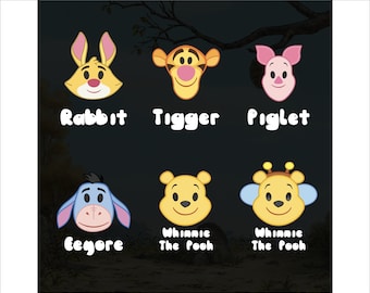 Whinnie the Pooh Emoji SVG / EPS / PNG / Party / Gift