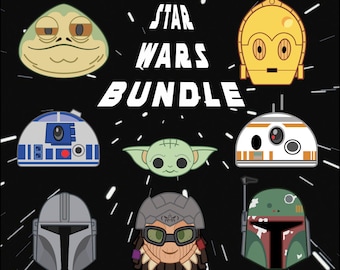 Star Wars Emoji SVG / EPS / PNG / Party / Gift