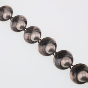 Niels Erik From Denmark Mid Century Modern 7.5&quot; Bracelet in 925 Sterling Silver