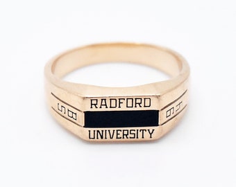 College Jewelry Radford University Highlanders Stainless Steel Adjustable Bangle Bracelet with Yellow Gold Plated Heart Charm College Jewelry Radford University Highlanders Stainless Steel Adjustable Bangle Bracelet with Yellow Gold Plated Heart Charm