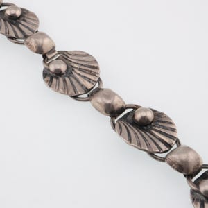 Alton, Sweden Sterling Silver Modernist 8&quot; Link Bracelet