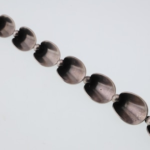 Niels Erik From Denmark Modernist 7.5&quot; Sterling Silver Bracelet