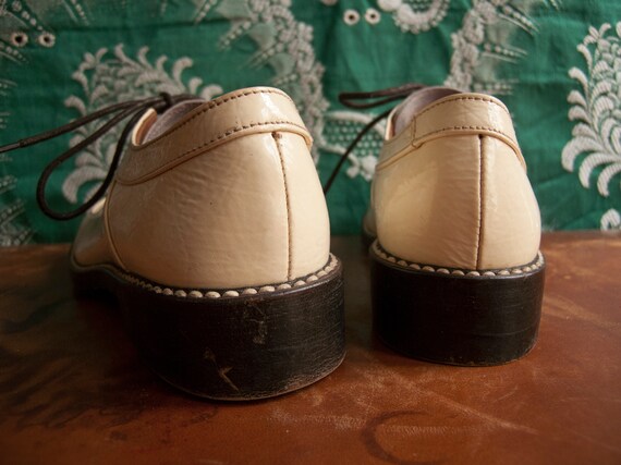 Elegant unisex Blucher shoes for children, with l… - image 6