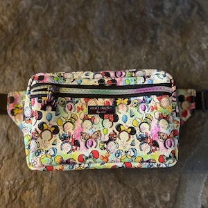 Mouse Ears characters - Double Zipper Fanny Pack