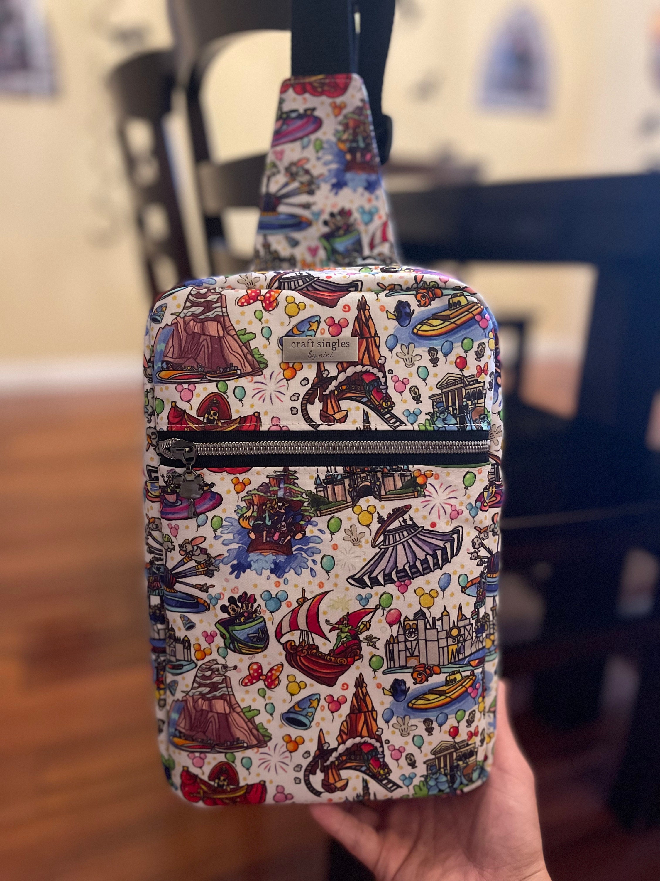 Theme Park Rides Sling Bag