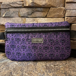 Foolish Mortal - small fanny pack - hip pack - belt bag