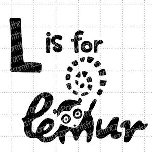 L is voor Maki SVG/cut bestand te downloaden