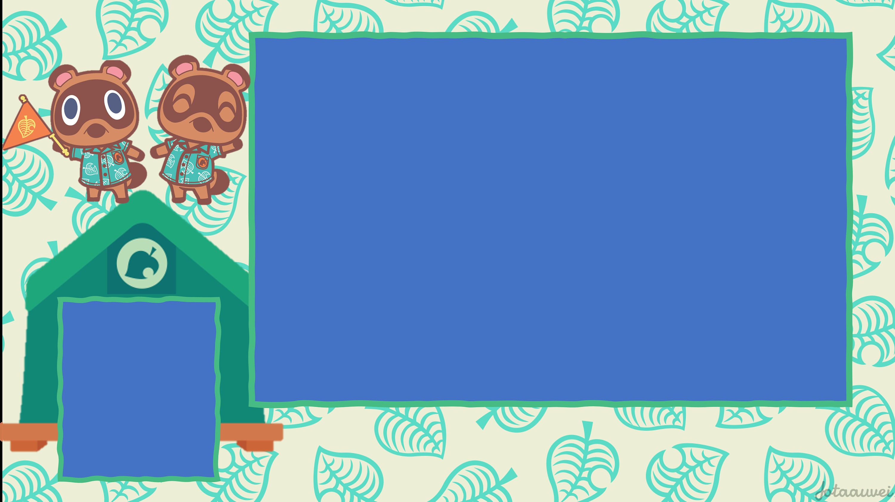 Animal Crossing Inspired Streaming Overlay 2 Frames Etsy Hong Kong