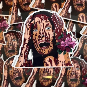 Carrie Horror Movie Sticker