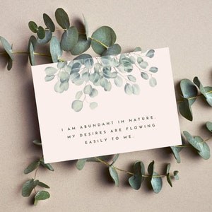 12 Manifesting Cards: Digital Prints for Positive Transformation and Affirmations
