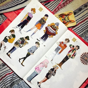 セーター天気和紙テープ、冬服和紙テープロール、プランナーと日記用の男の子イラストマスキングテープ