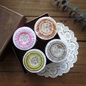 Fita adesiva washi da série Meatball Color Lab, comida, vida cotidiana, fita washi para meninas, fita adesiva para rabiscos de suculentas, fita decorativa